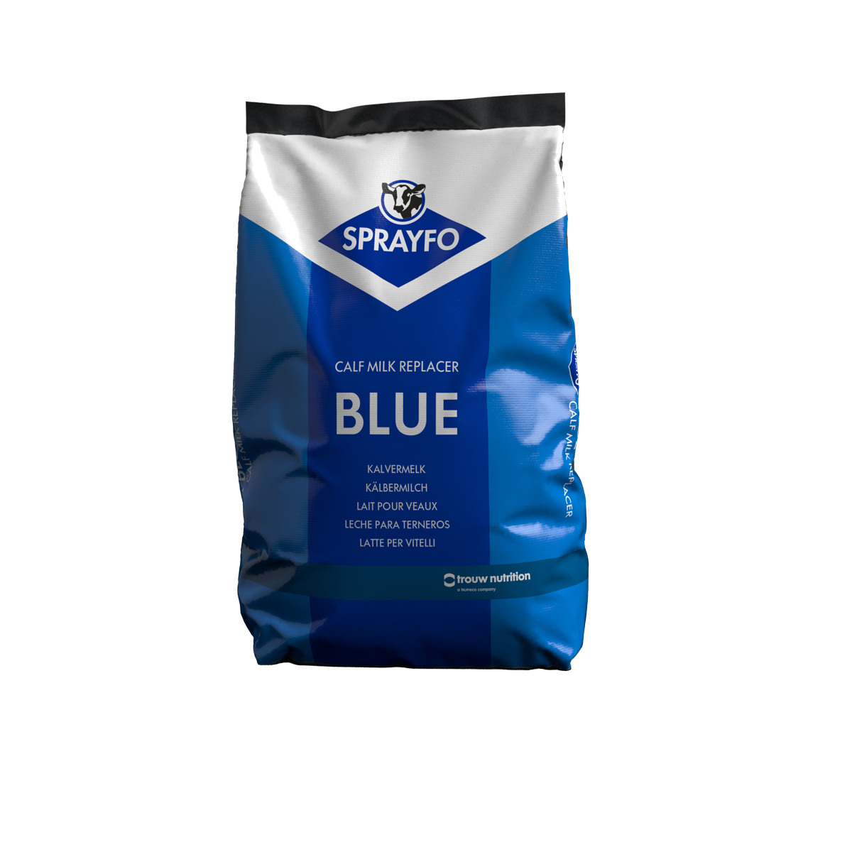 Sprayfo Blue calf milk replacer bag