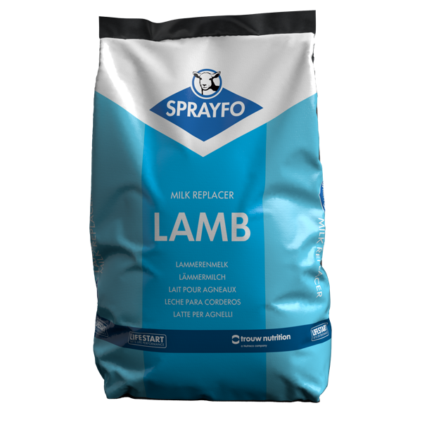 Sprayfo Alpha Lamb milk replacer